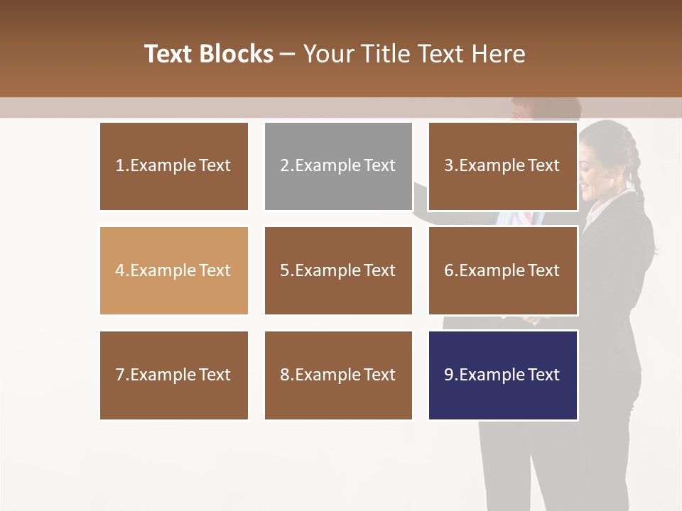 Writing Happy Pointing PowerPoint Template