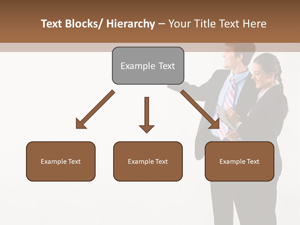 Writing Happy Pointing PowerPoint Template