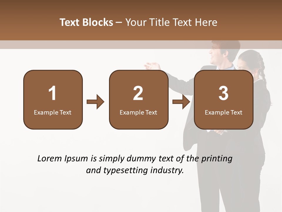 Writing Happy Pointing PowerPoint Template