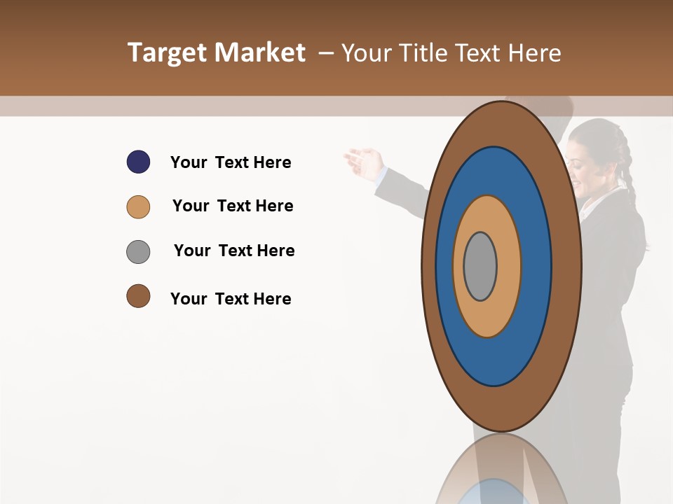 Writing Happy Pointing PowerPoint Template