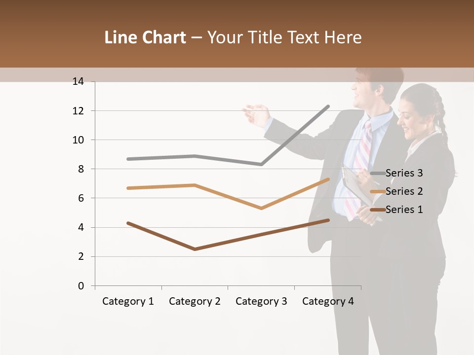 Writing Happy Pointing PowerPoint Template
