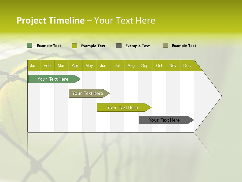 Outdoor Court Isolated PowerPoint Template