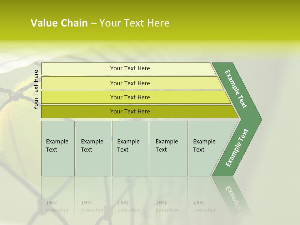 Outdoor Court Isolated PowerPoint Template