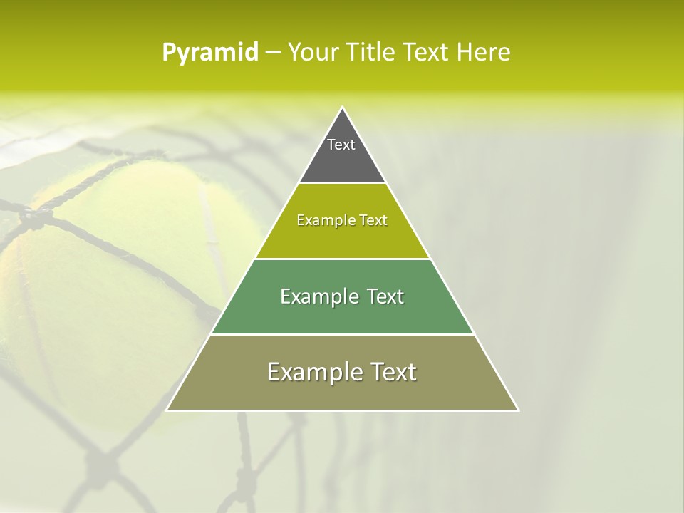 Outdoor Court Isolated PowerPoint Template