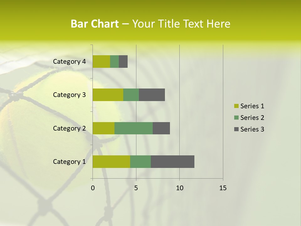 Outdoor Court Isolated PowerPoint Template