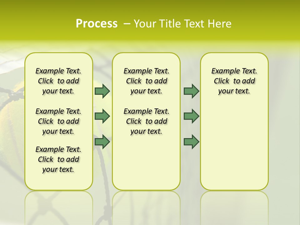 Outdoor Court Isolated PowerPoint Template