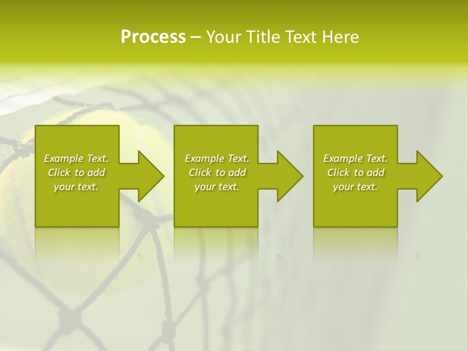 Outdoor Court Isolated PowerPoint Template
