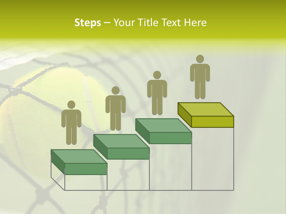 Outdoor Court Isolated PowerPoint Template