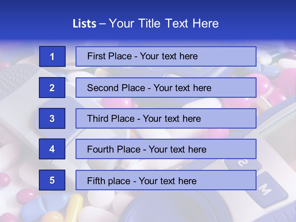 Measurement Wellness Hypoglycemia PowerPoint Template