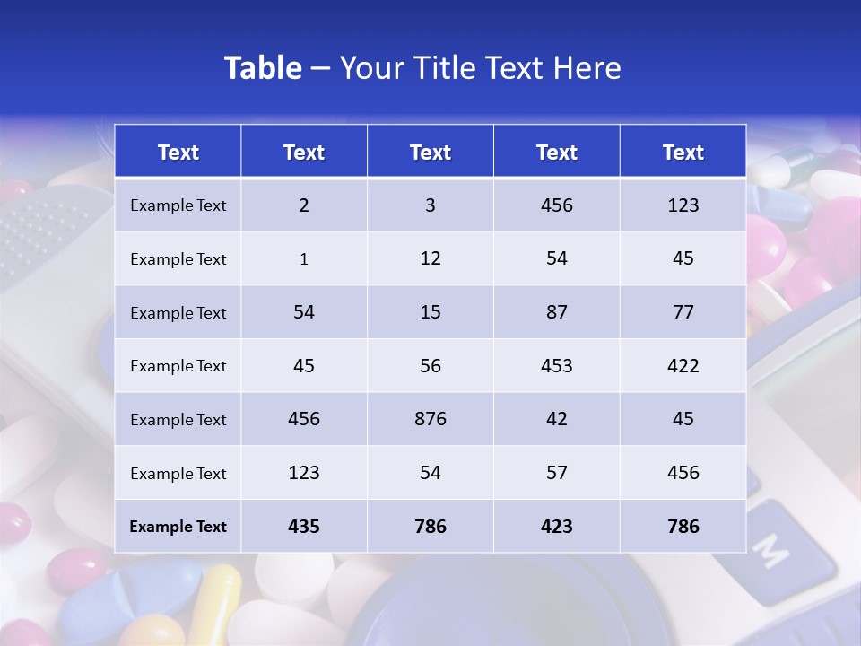 Measurement Wellness Hypoglycemia PowerPoint Template
