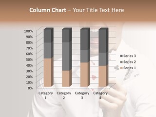 Grey Person Gamble PowerPoint Template