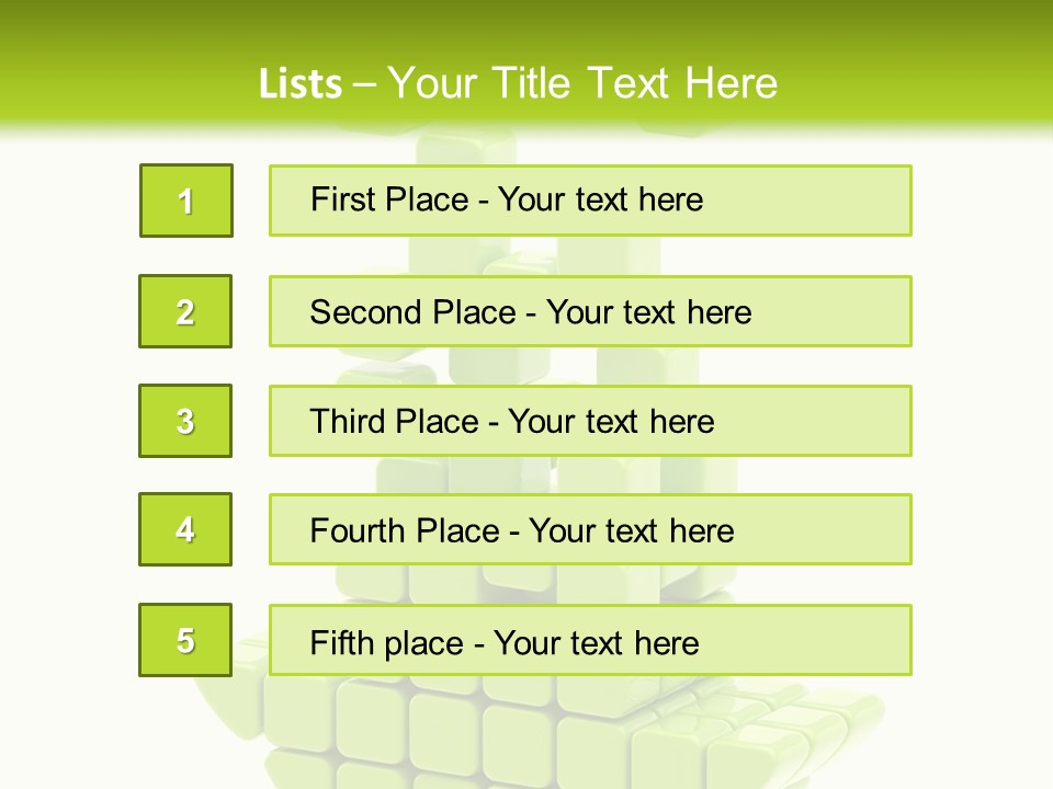 Website Decline Render PowerPoint Template