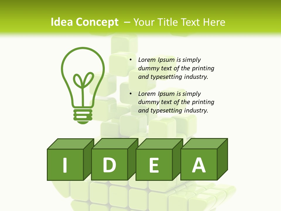 Website Decline Render PowerPoint Template