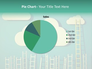 Stairs Shape Climb PowerPoint Template