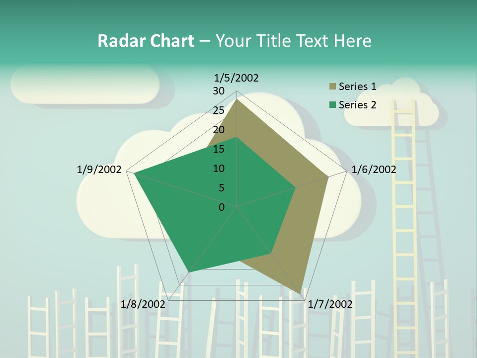 Stairs Shape Climb PowerPoint Template