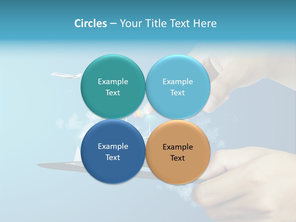 Screen Field Cloud PowerPoint Template
