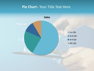 Screen Field Cloud PowerPoint Template