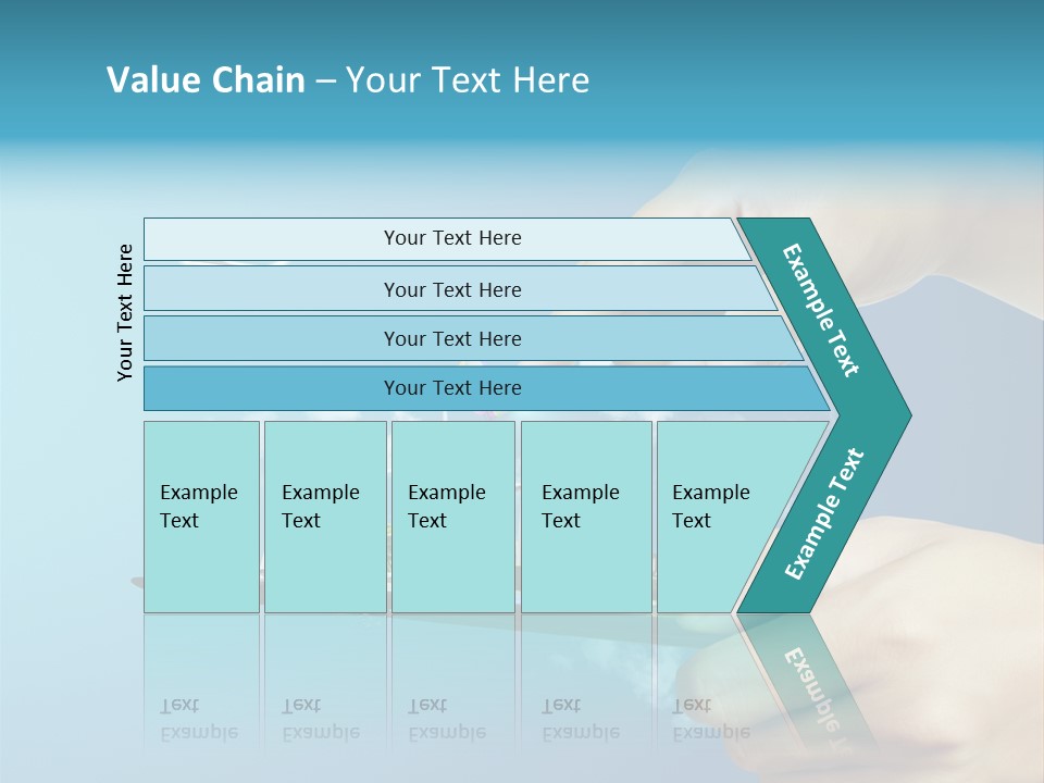 Screen Field Cloud PowerPoint Template