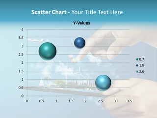 Screen Field Cloud PowerPoint Template