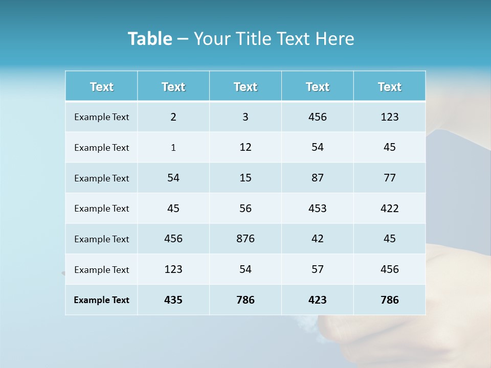 Screen Field Cloud PowerPoint Template