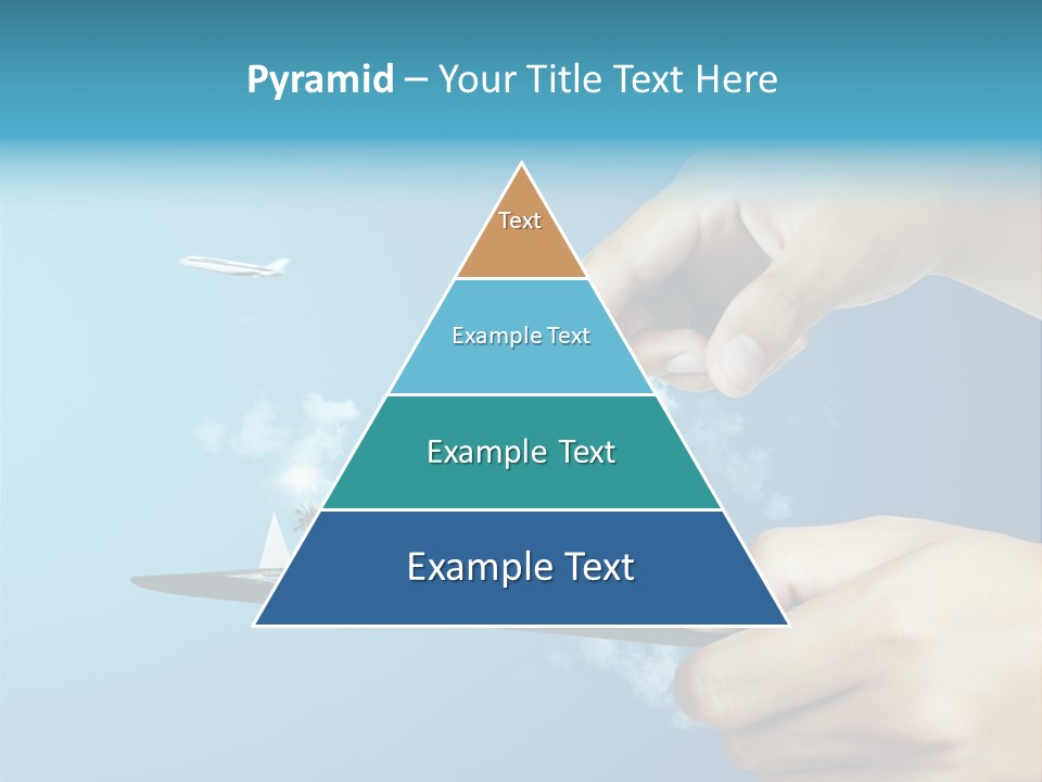 Screen Field Cloud PowerPoint Template