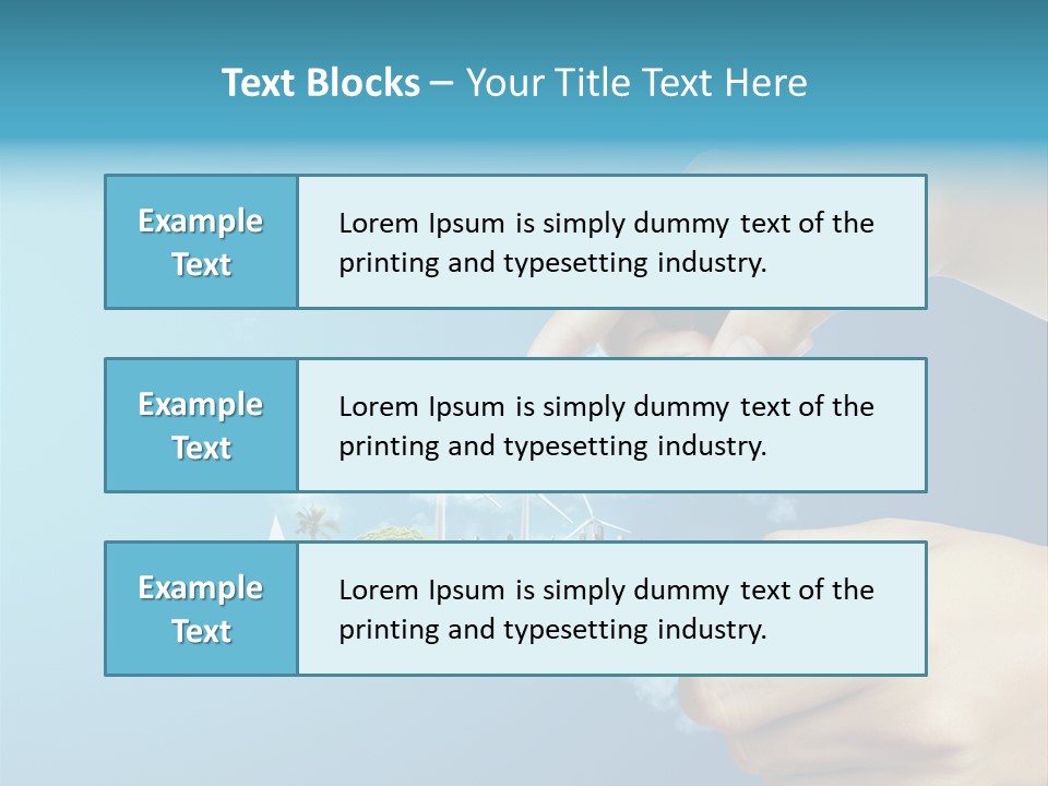 Screen Field Cloud PowerPoint Template