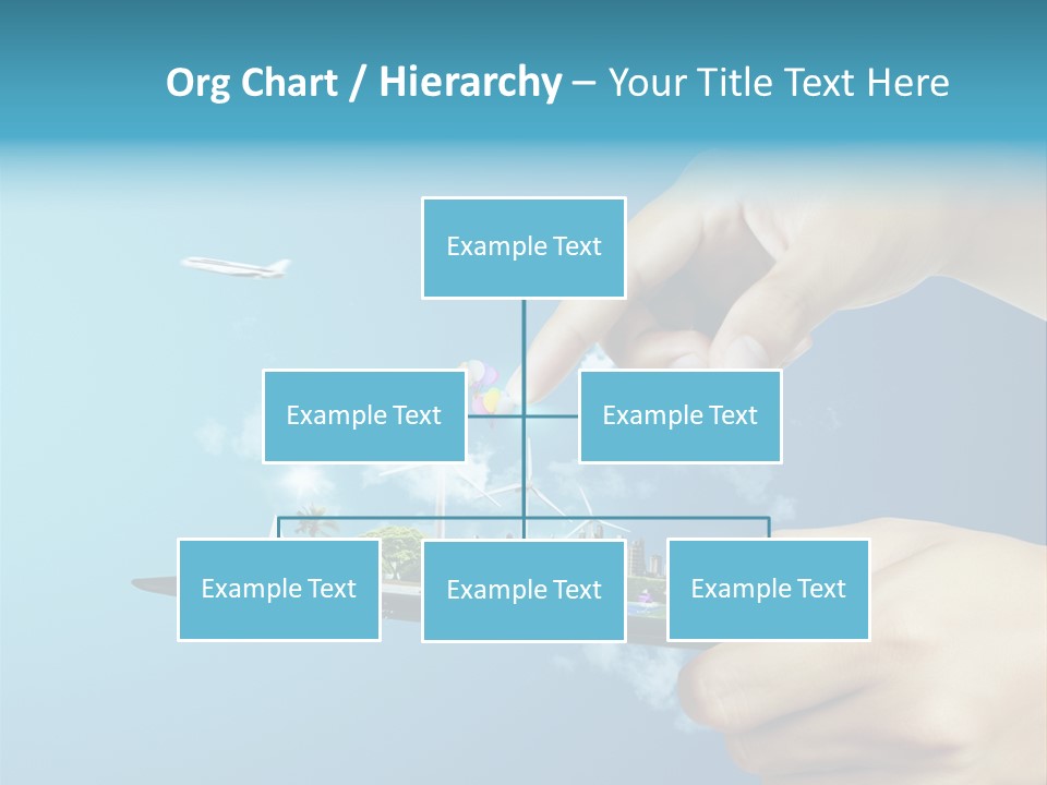 Screen Field Cloud PowerPoint Template