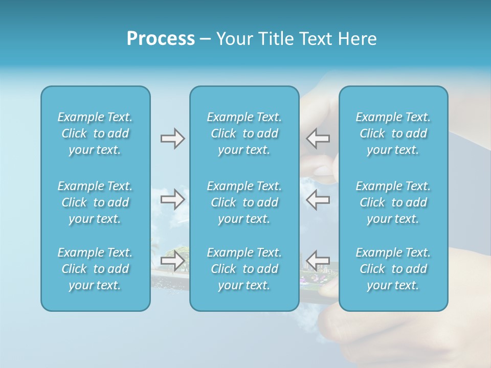 Screen Field Cloud PowerPoint Template