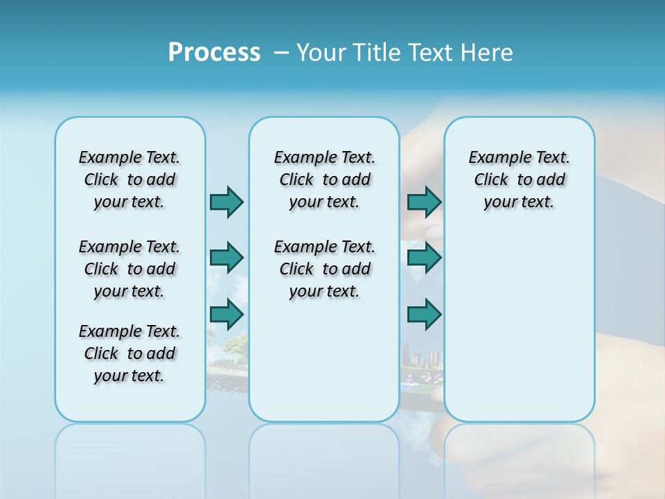 Screen Field Cloud PowerPoint Template
