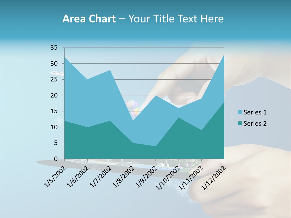 Screen Field Cloud PowerPoint Template