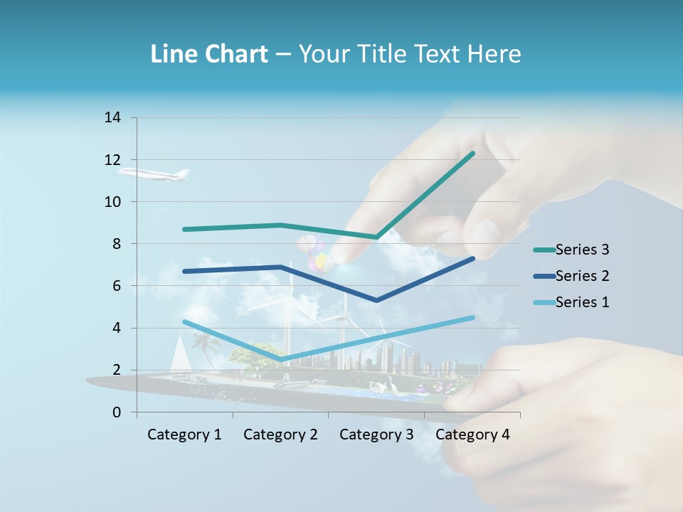 Screen Field Cloud PowerPoint Template