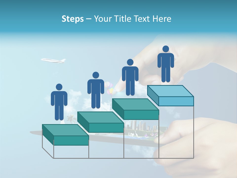 Screen Field Cloud PowerPoint Template