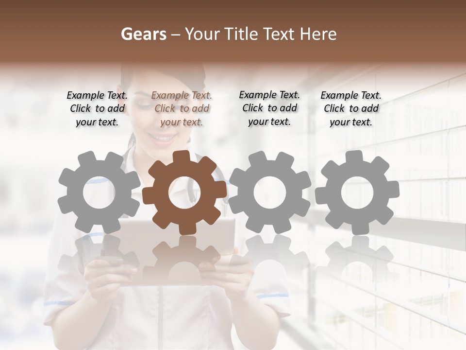 Discovery Success Smiling PowerPoint Template