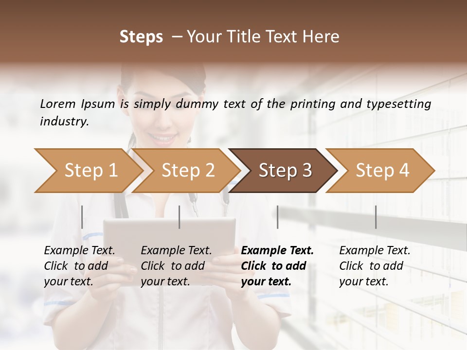 Discovery Success Smiling PowerPoint Template