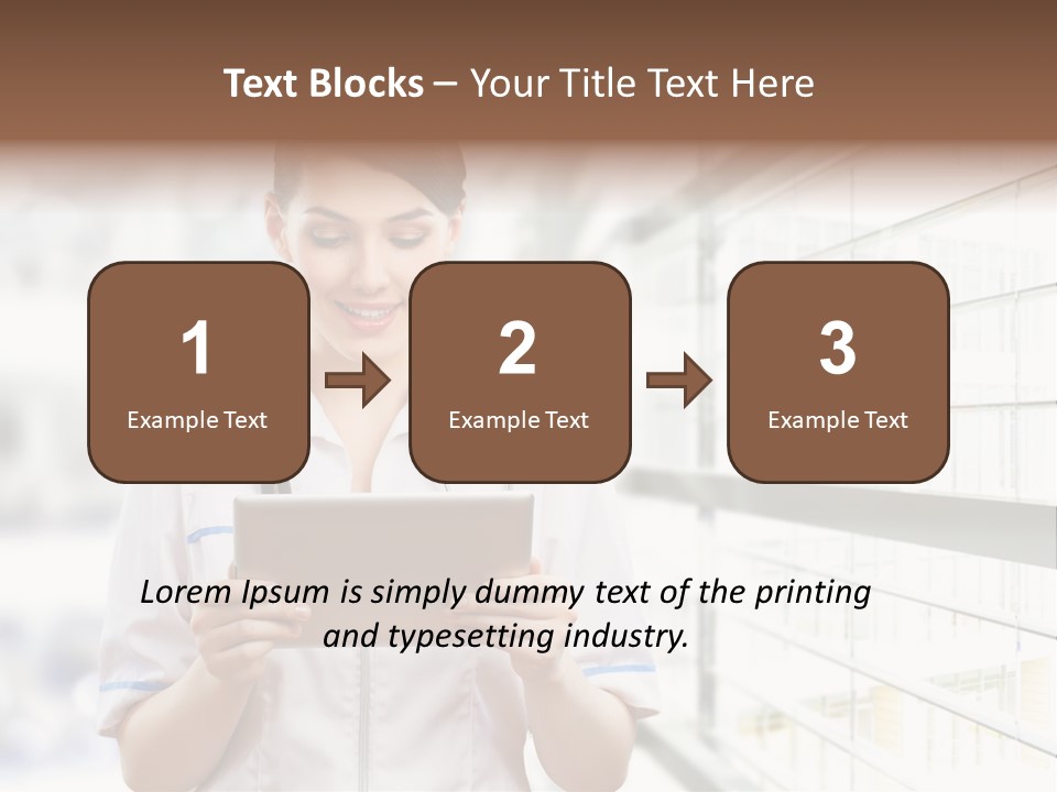 Discovery Success Smiling PowerPoint Template
