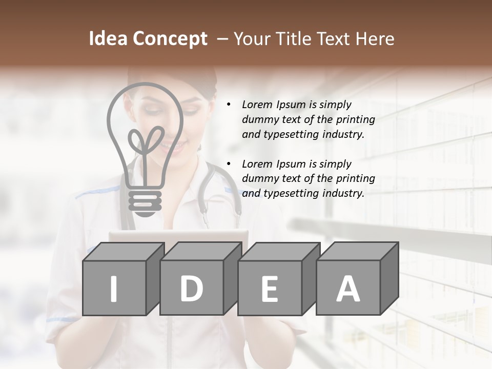 Discovery Success Smiling PowerPoint Template