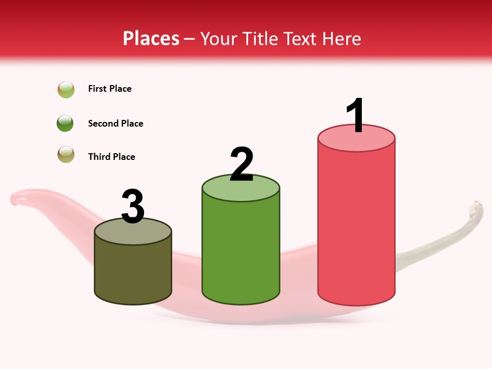 Cayenne Hot Healthy PowerPoint Template