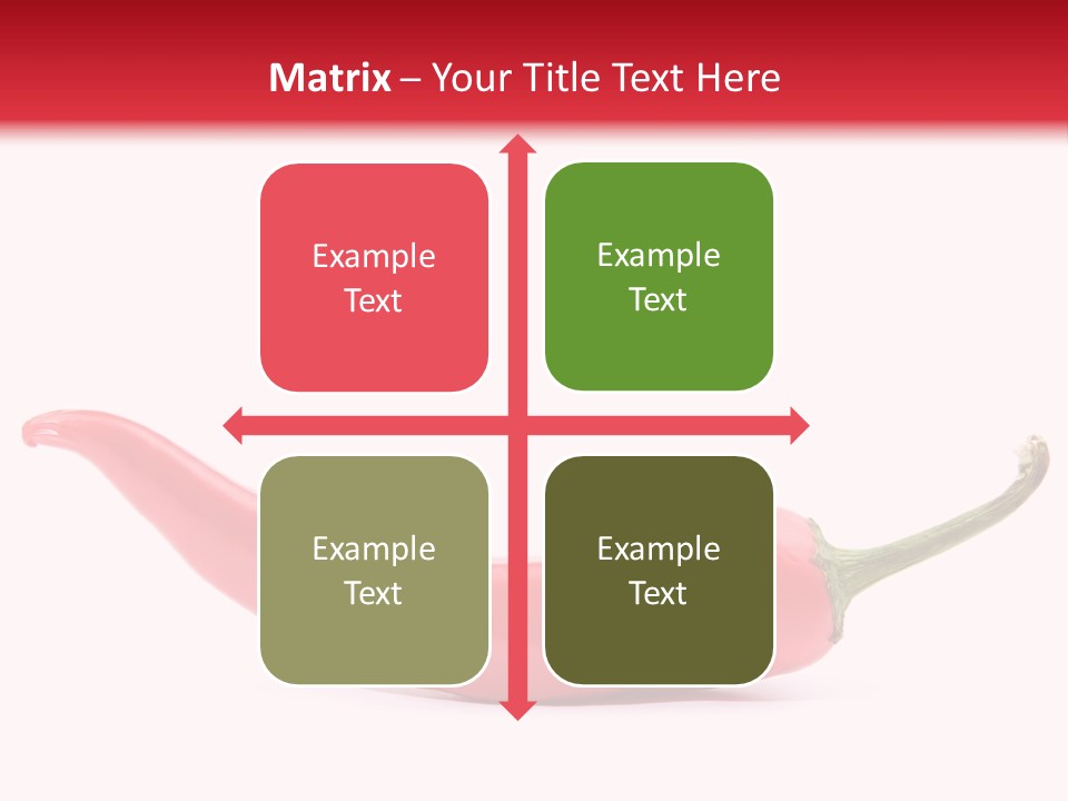 Cayenne Hot Healthy PowerPoint Template