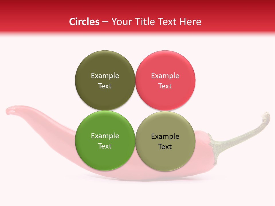 Cayenne Hot Healthy PowerPoint Template