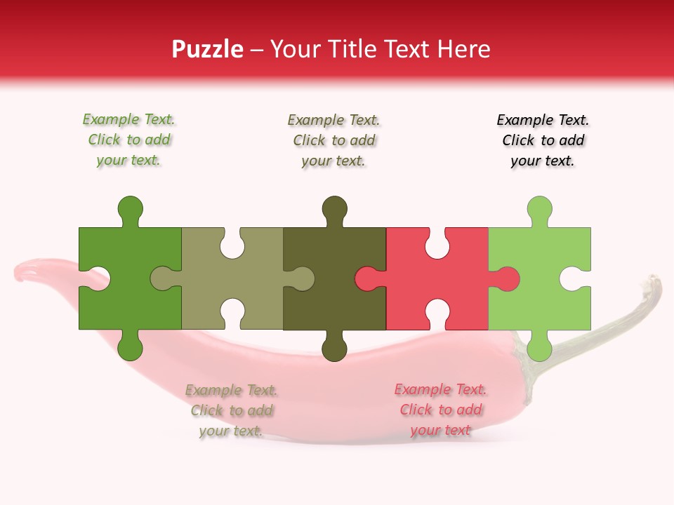 Cayenne Hot Healthy PowerPoint Template