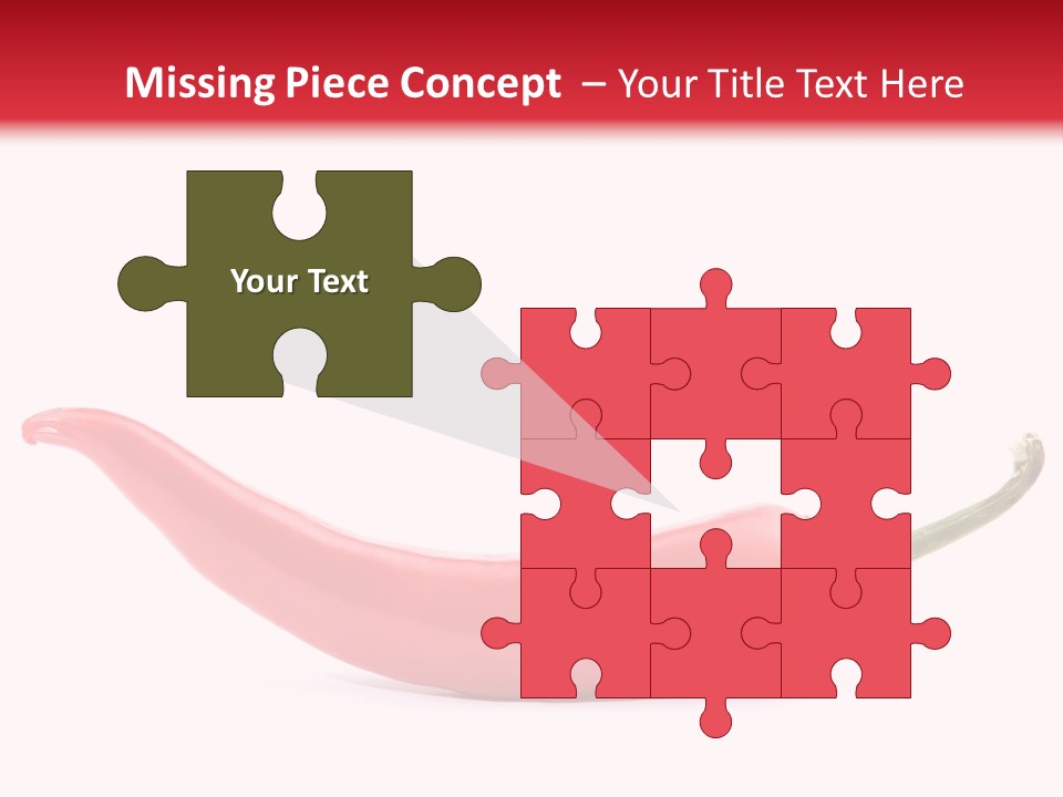 Cayenne Hot Healthy PowerPoint Template