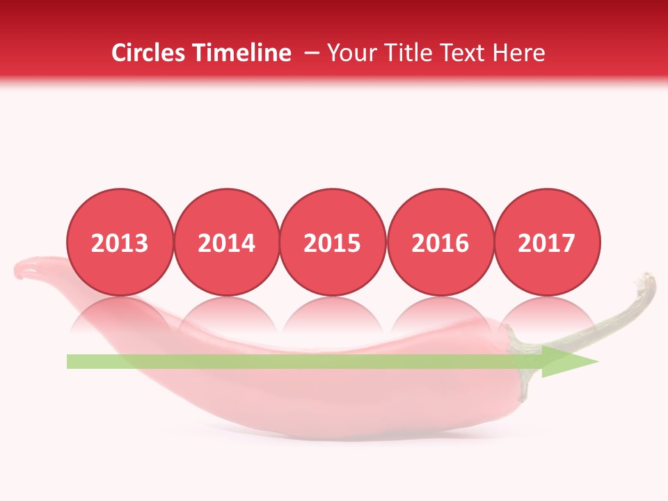 Cayenne Hot Healthy PowerPoint Template