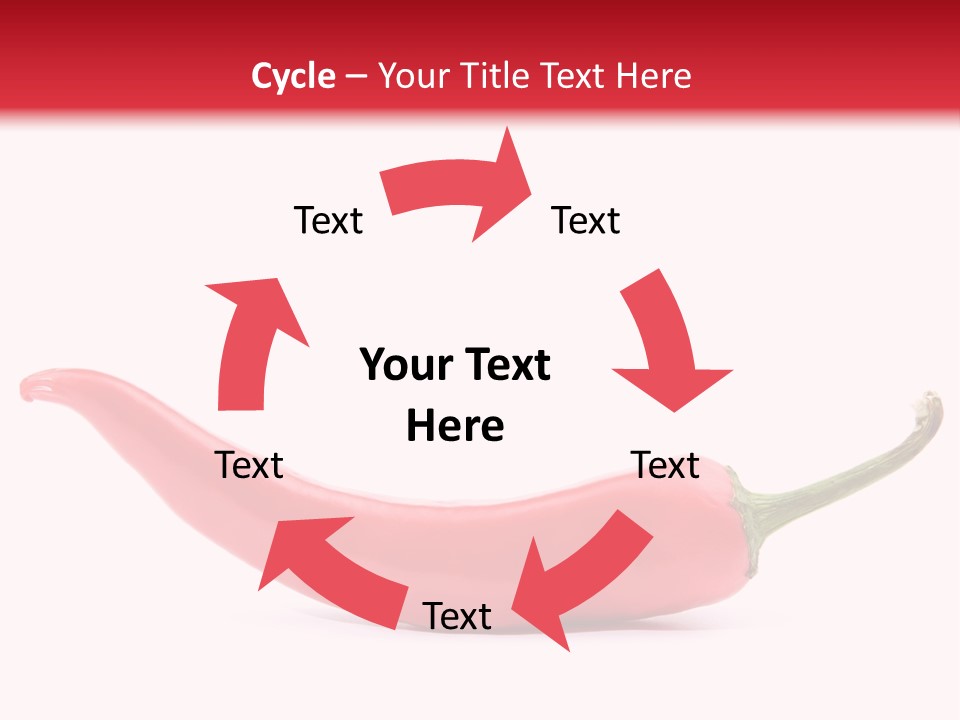 Cayenne Hot Healthy PowerPoint Template