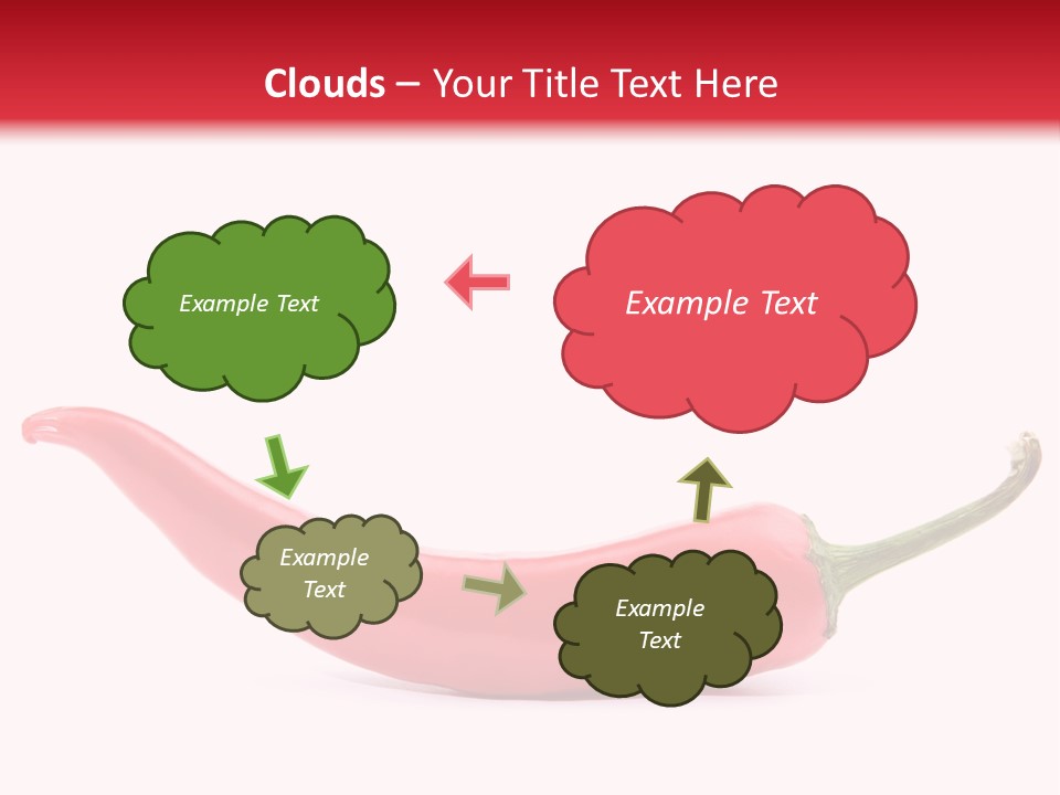 Cayenne Hot Healthy PowerPoint Template