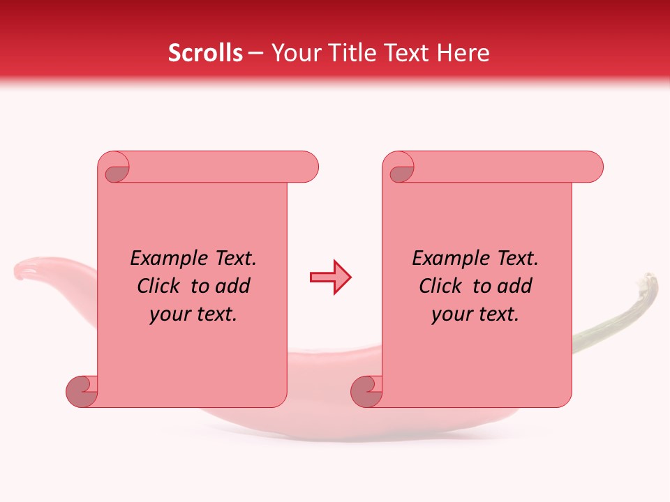 Cayenne Hot Healthy PowerPoint Template