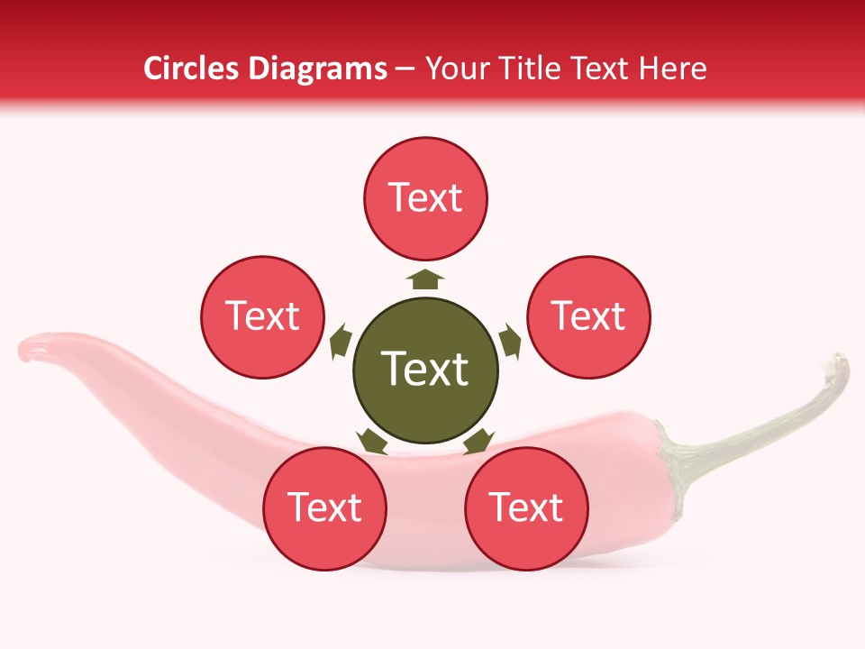 Cayenne Hot Healthy PowerPoint Template