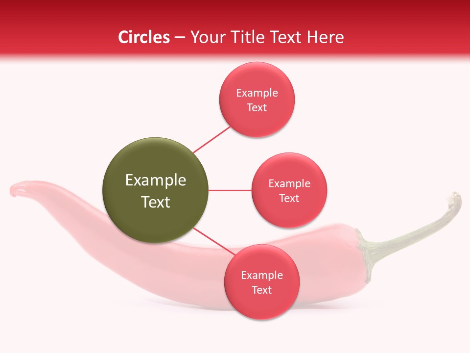 Cayenne Hot Healthy PowerPoint Template