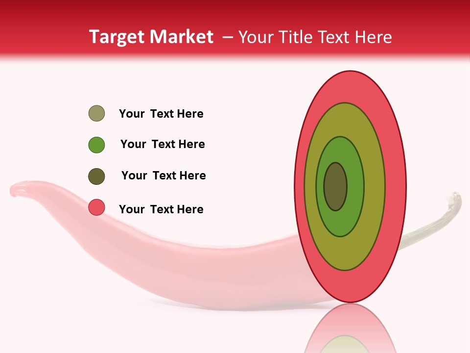 Cayenne Hot Healthy PowerPoint Template