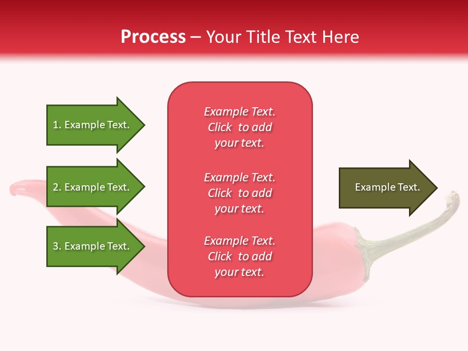 Cayenne Hot Healthy PowerPoint Template