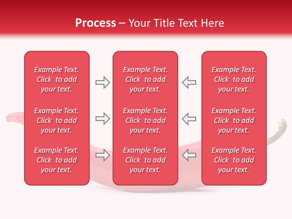 Cayenne Hot Healthy PowerPoint Template